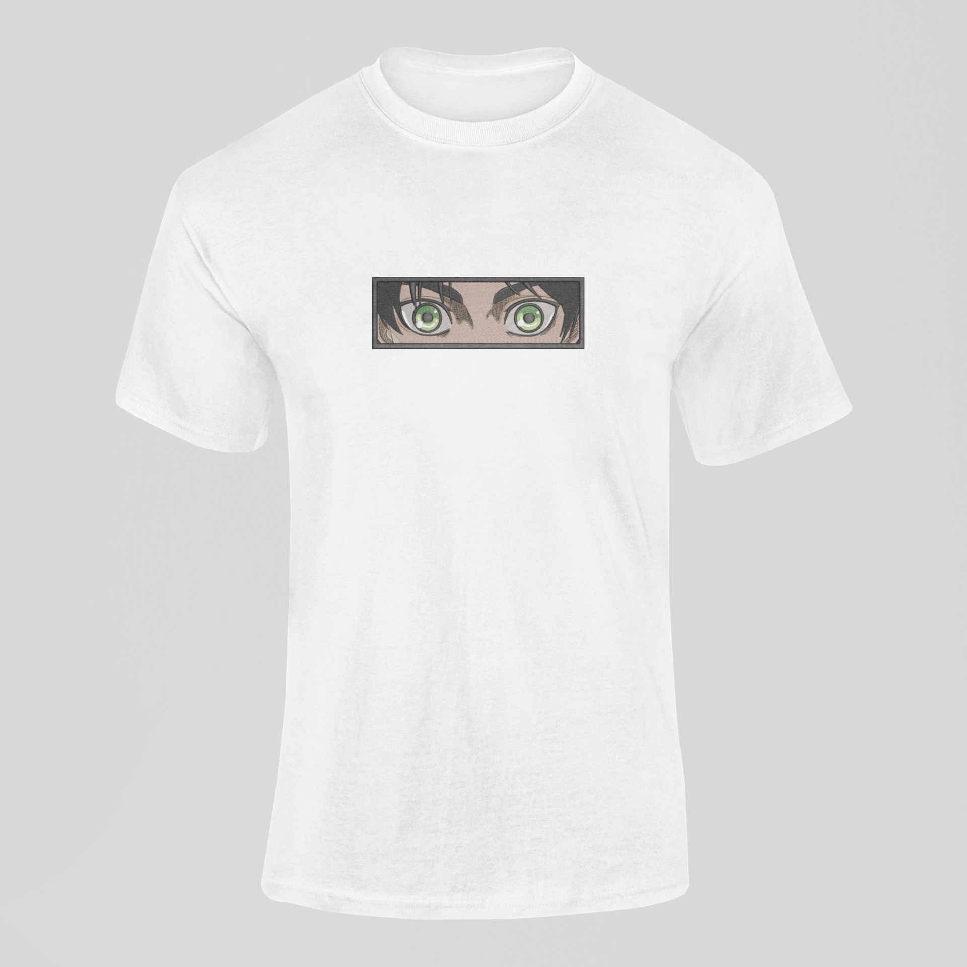 Eren Yaeger Custom 3 | L'Attaque des Titans | T-shirt Brodé