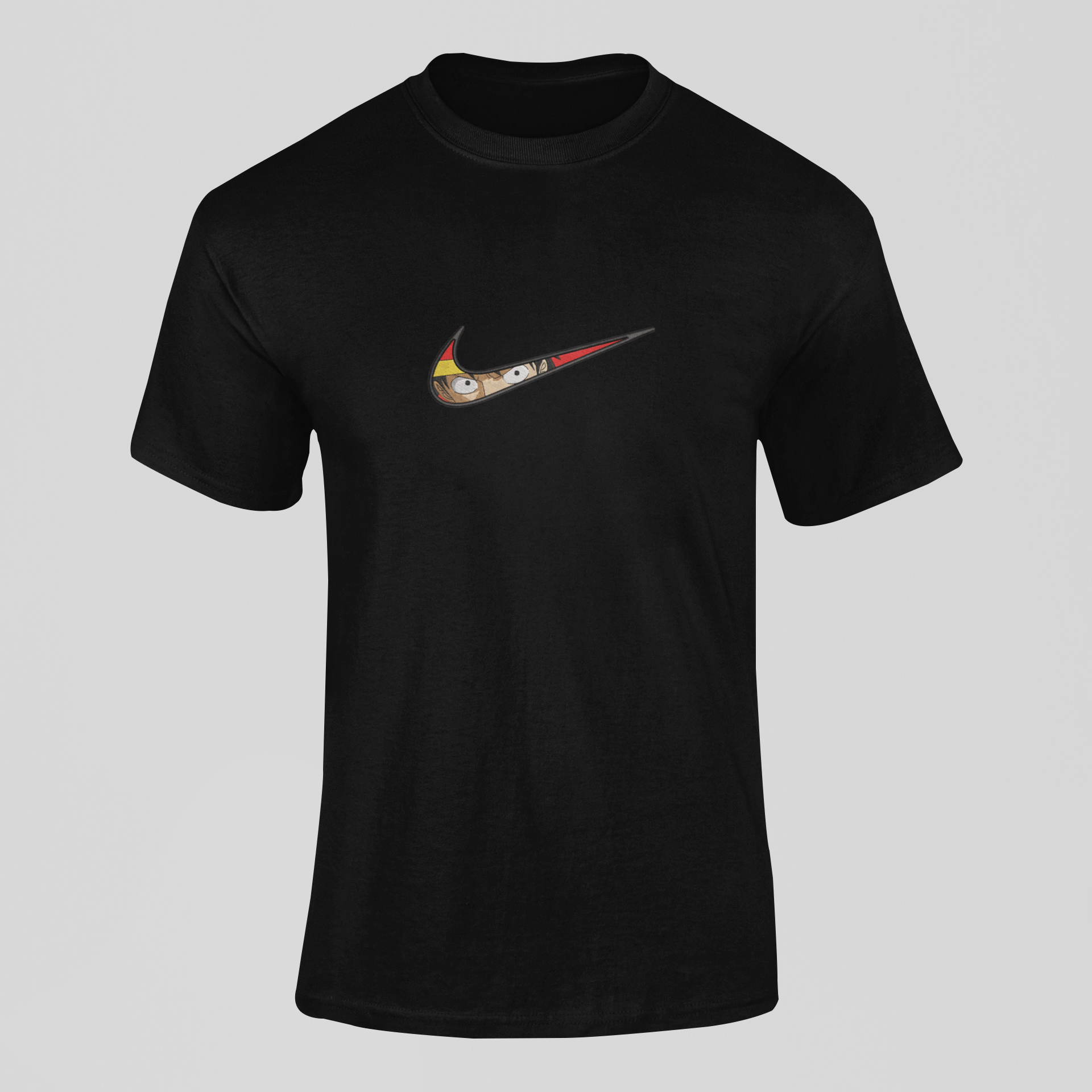 Luffy Nike Custom 49 | One Piece | T-Shirt Brodé