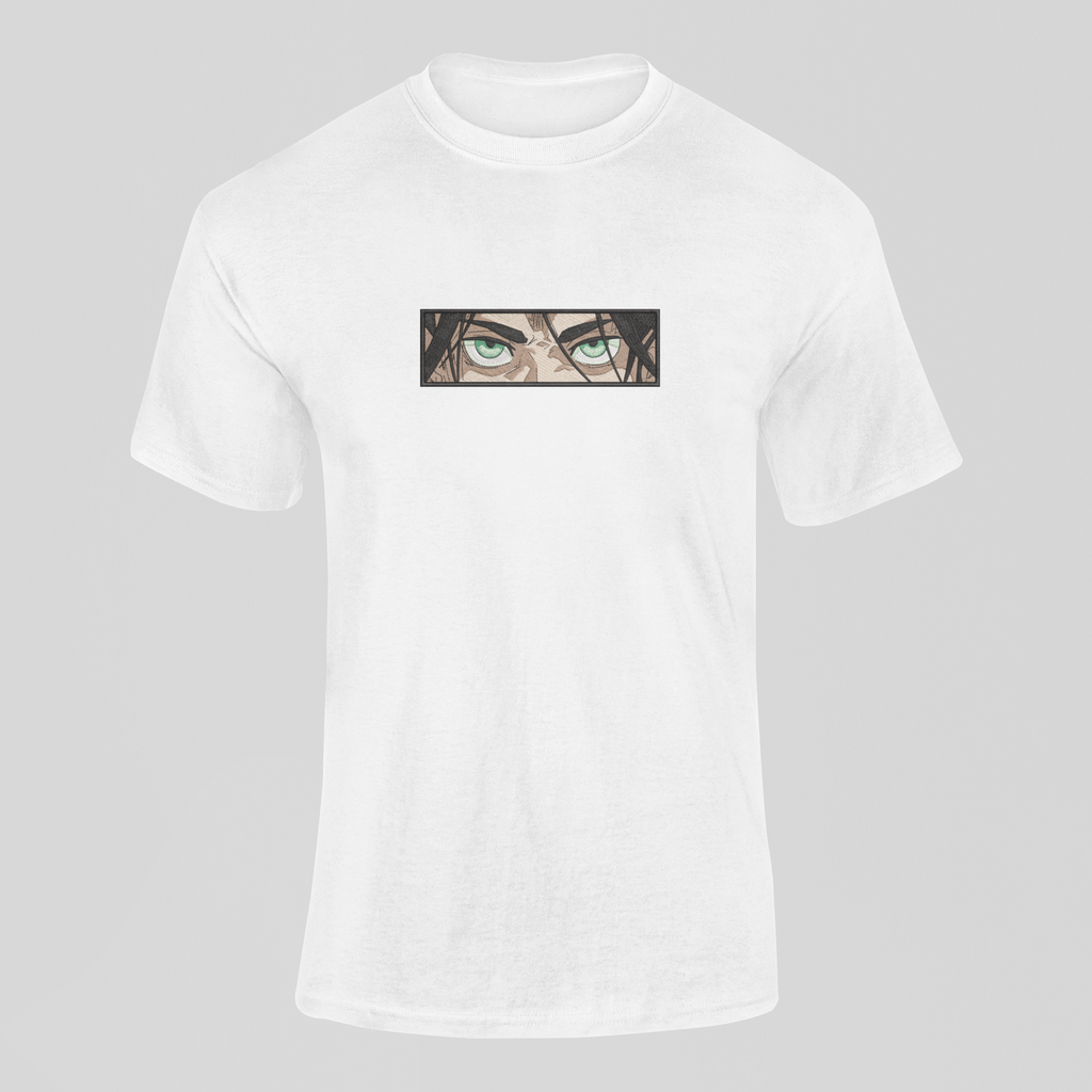 Eren Yaeger Titan Custom 4 | L'Attaque des Titans | T-shirt Brodé