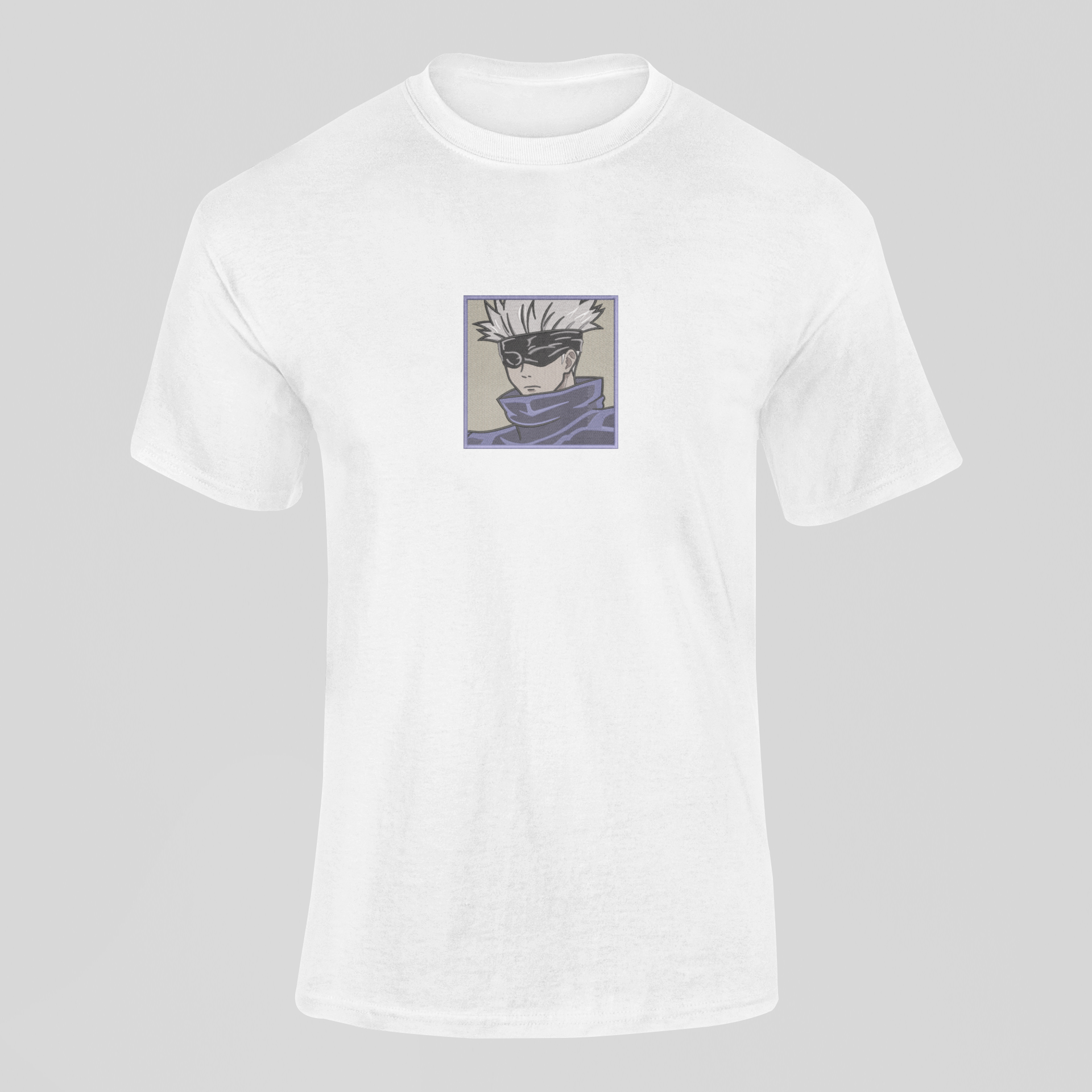 Satoru Gojo Custom 17 | Jujutsu Kaisen | T-shirt Brodé