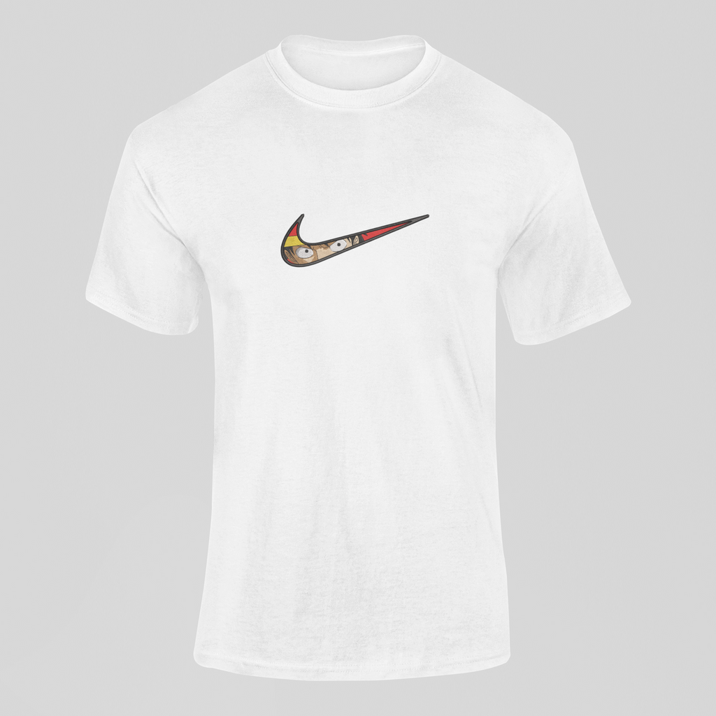 Luffy Nike Custom 49 | One Piece | T-Shirt Brodé