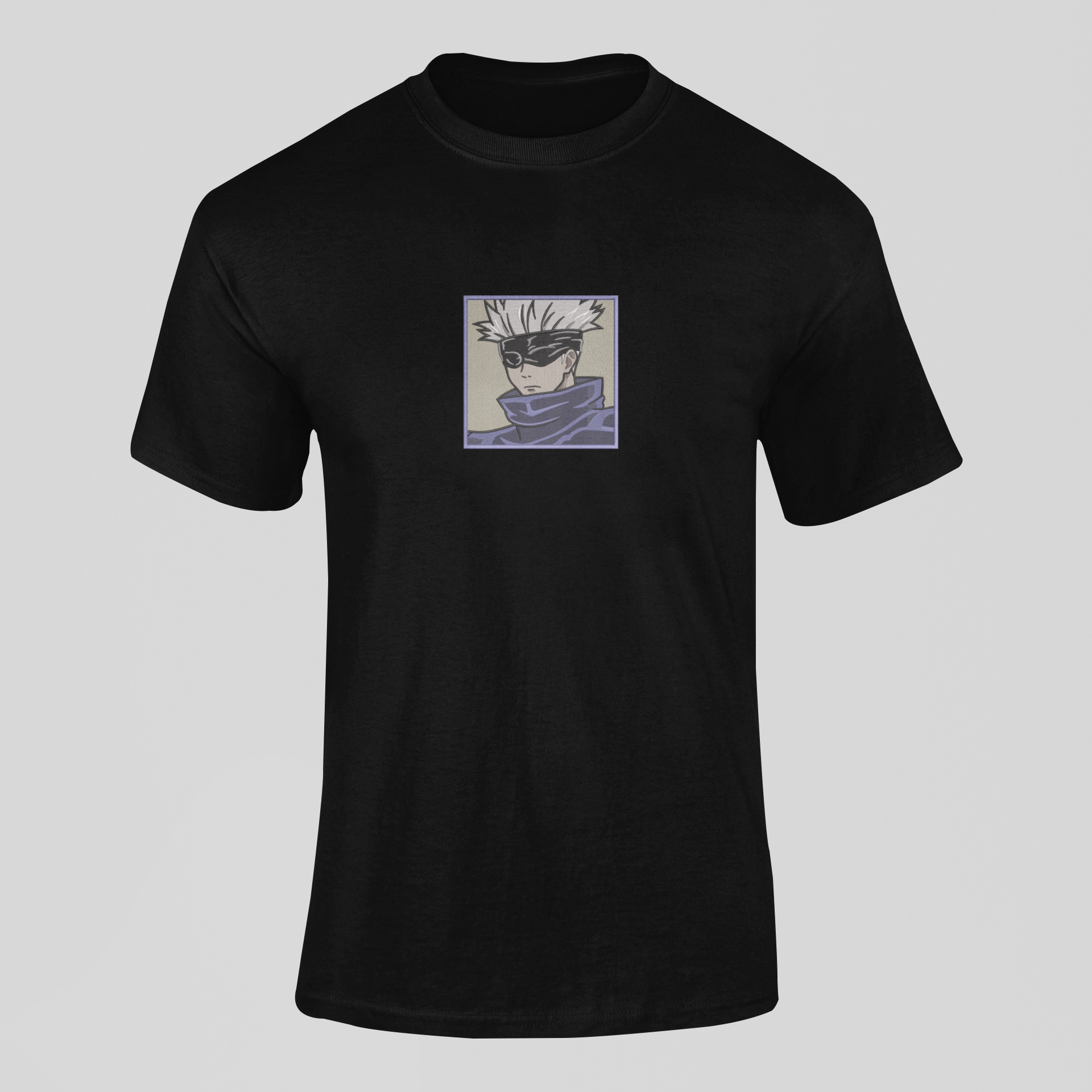 Satoru Gojo Custom 17 | Jujutsu Kaisen | T-shirt Brodé