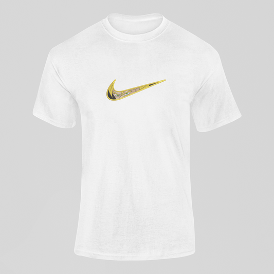 Goku Super Saiyan Nike Custom | Dragon Ball | T-shirt Brodé