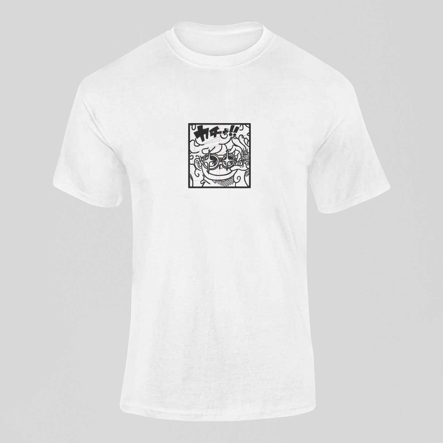 Luffy Gear 5 Glasses Custom | One Piece | T-Shirt Brodé