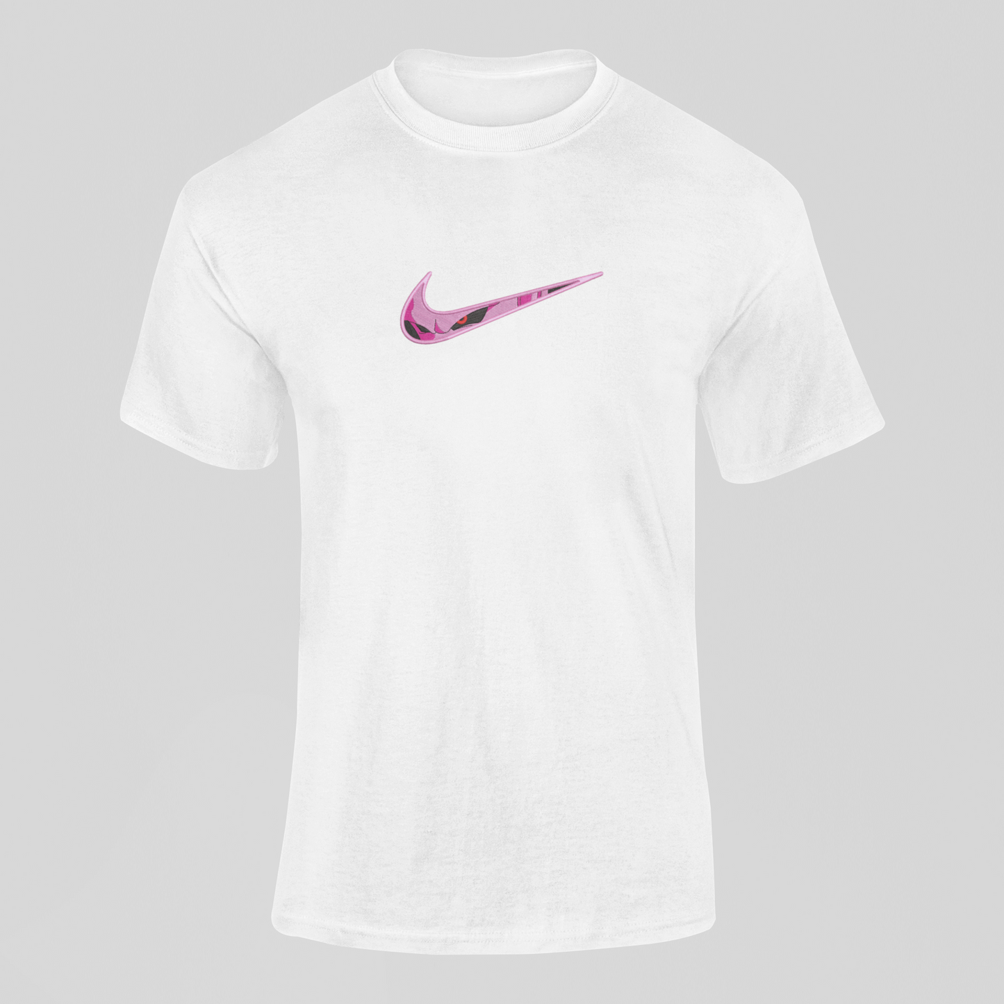 Kid Buu Nike Custom | Dragon Ball | T-shirt Brodé