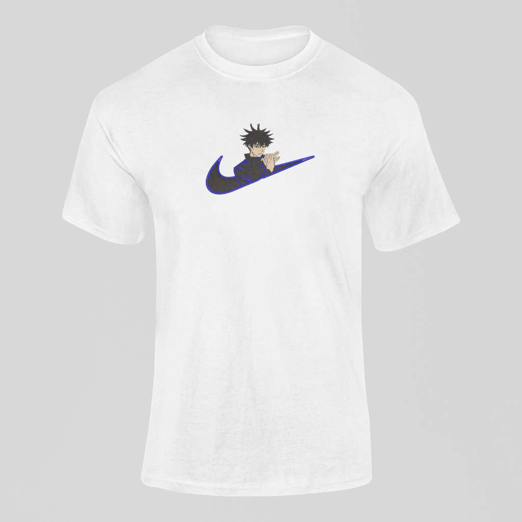 Megumi Nike Custom 24 | Jujutsu Kaisen | T-shirt Brodé