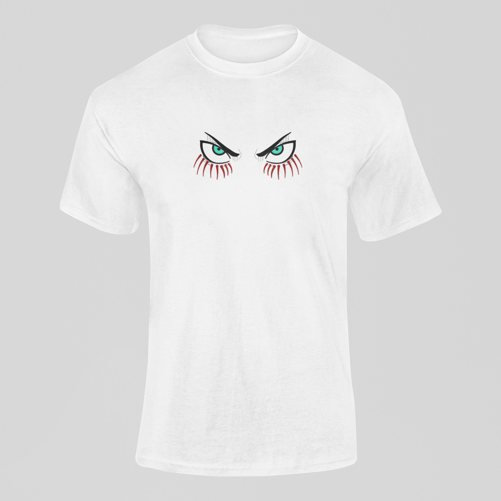 Eren Yaeger Titan Eyes Custom 6 | L'Attaque des Titans | T-shirt Brodé