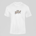 Luffy Gear 5 Custom 17 | One Piece | T-Shirt Brodé