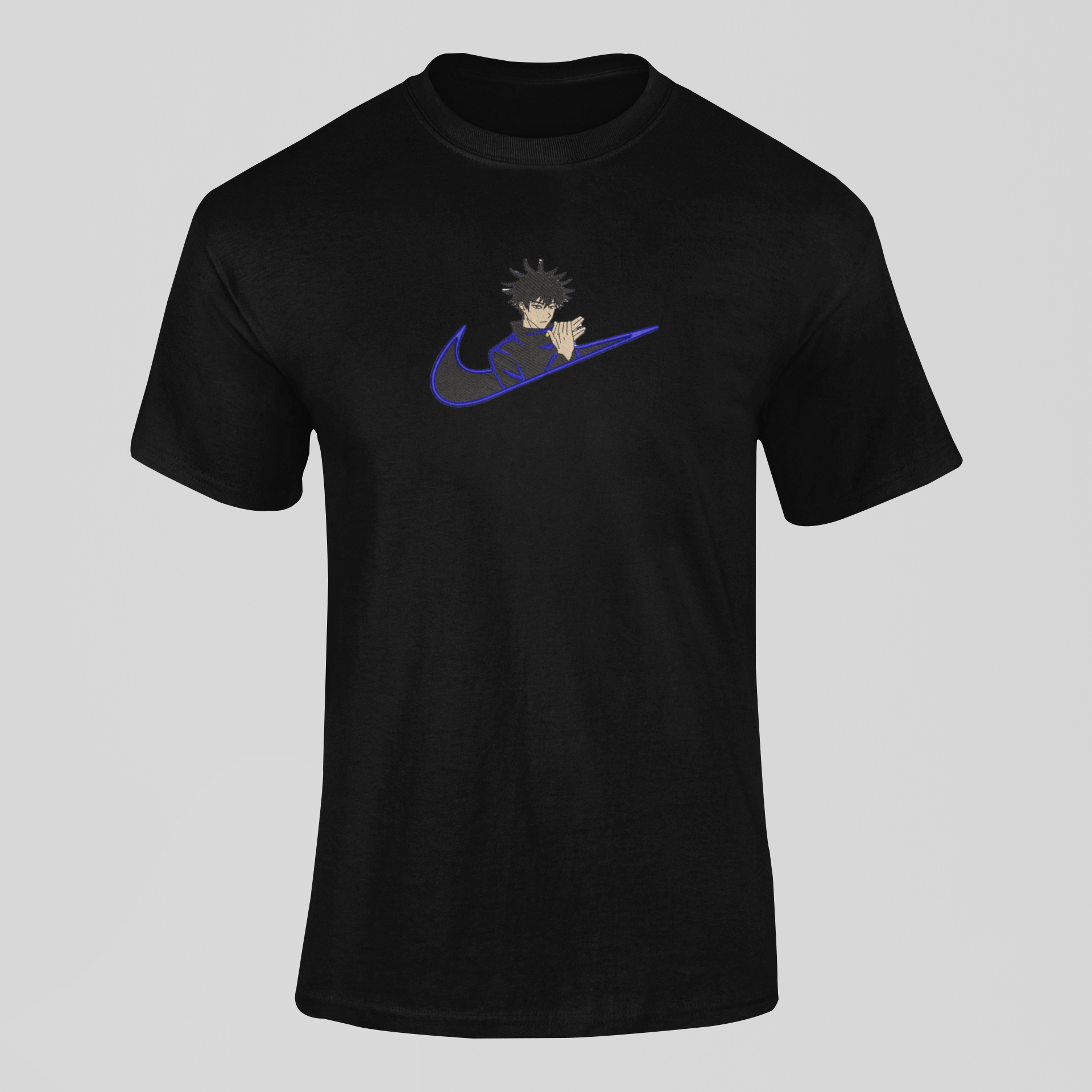 Megumi Nike Custom 24 | Jujutsu Kaisen | T-shirt Brodé