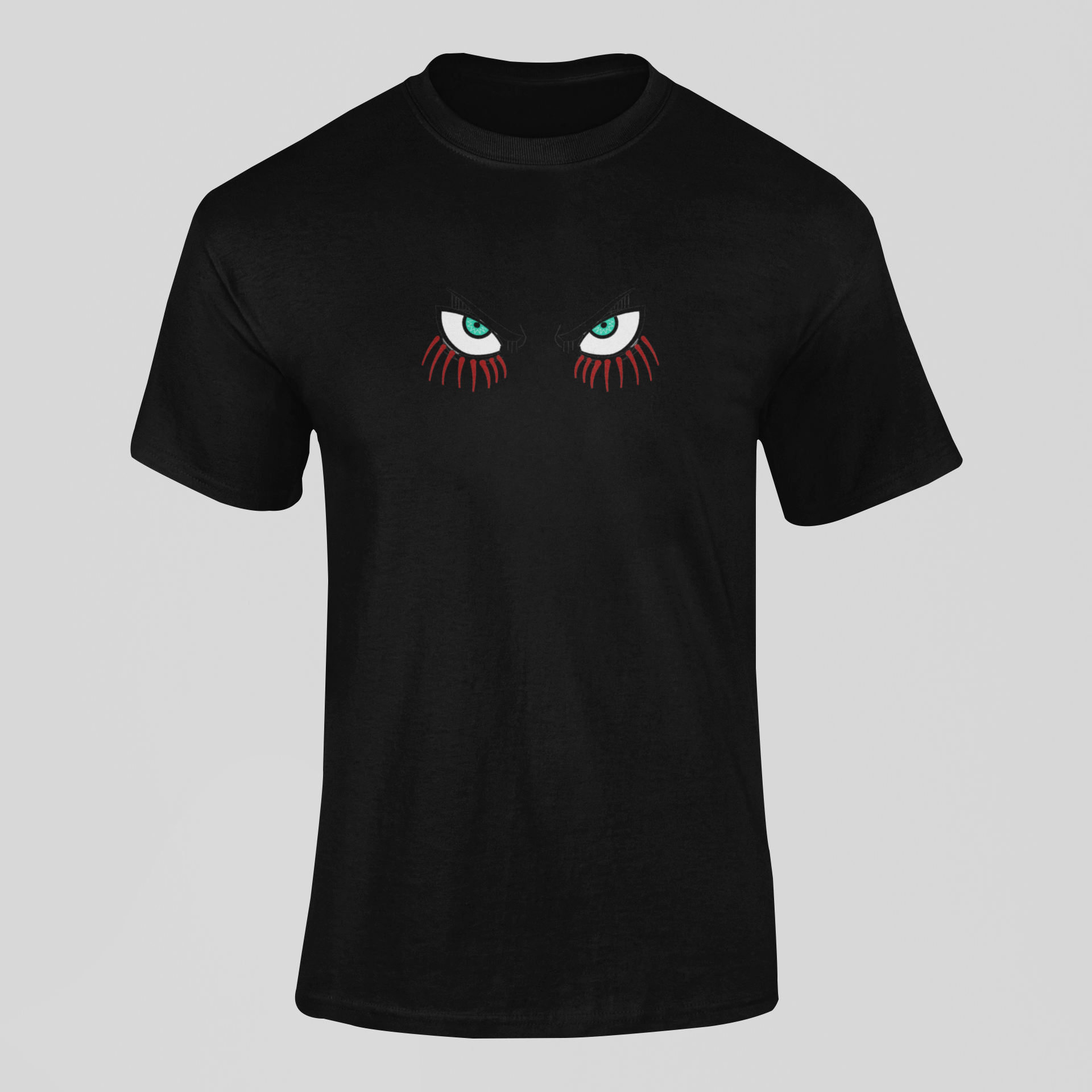 Eren Yaeger Titan Eyes Custom 6 | L'Attaque des Titans | T-shirt Brodé