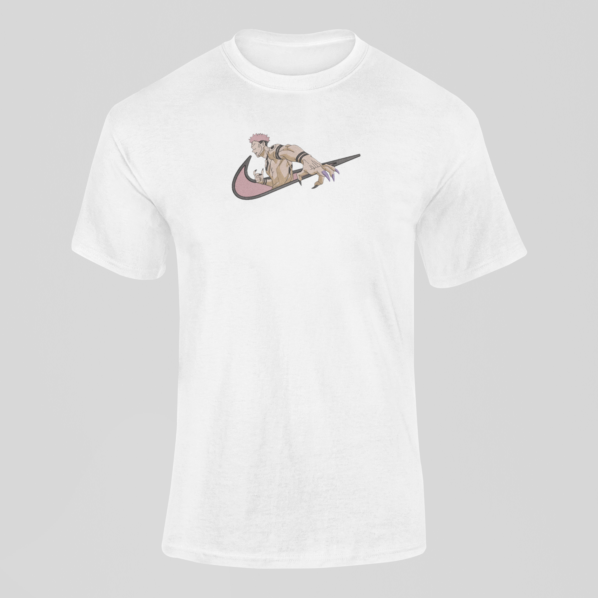 Sukuna Nike Custom 26 | Jujutsu Kaisen | T-shirt Brodé
