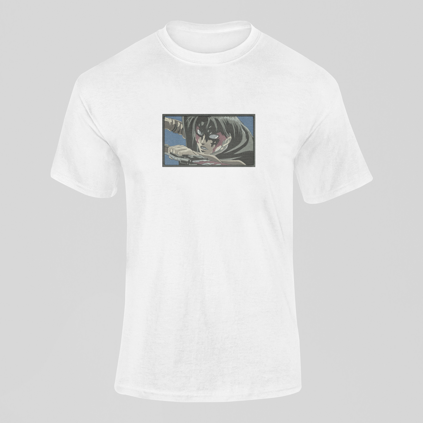 Livaï Ackerman Custom | L'Attaque des Titans | T-shirt Brodé