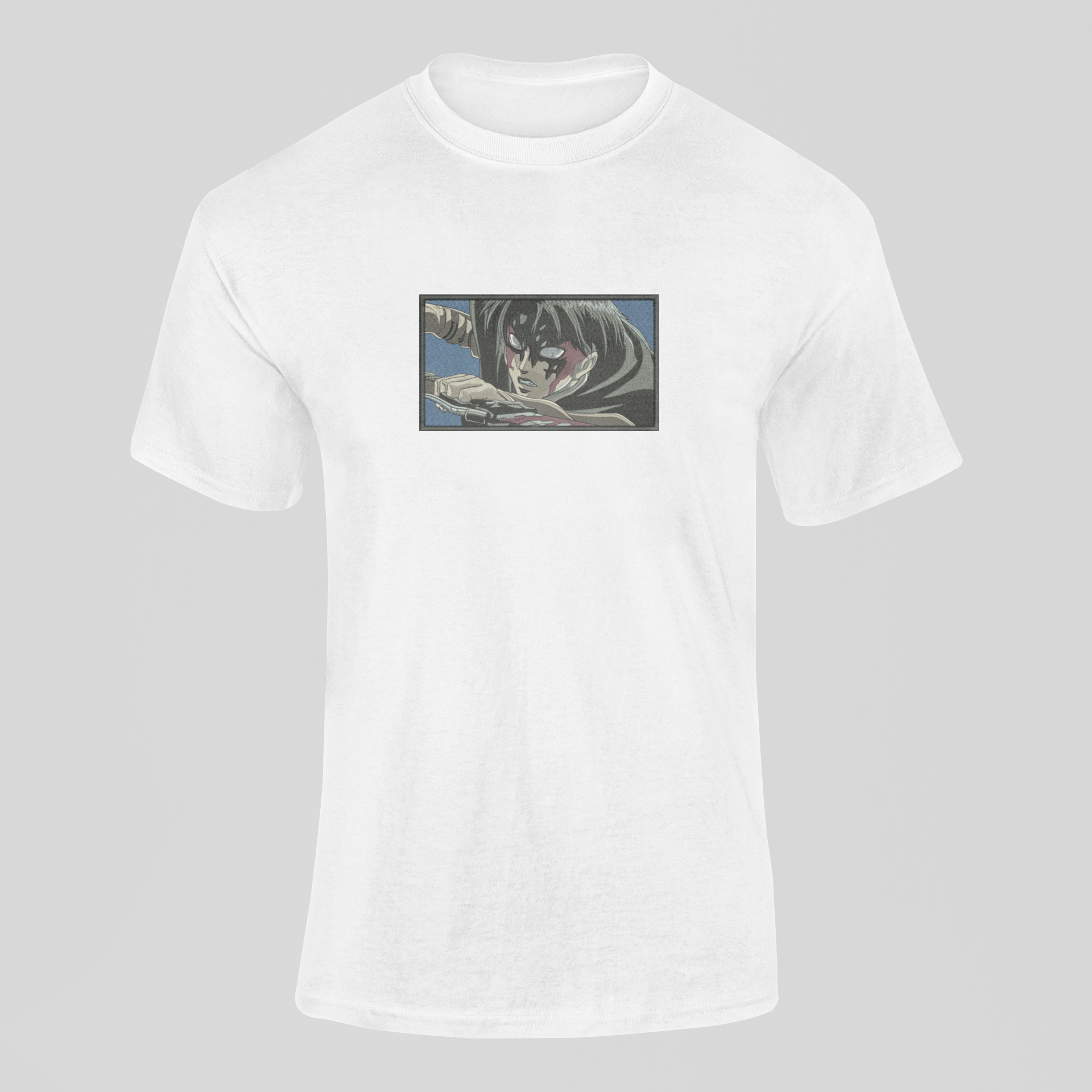 Livaï Ackerman Custom 9 | L'Attaque des Titans | T-shirt Brodé