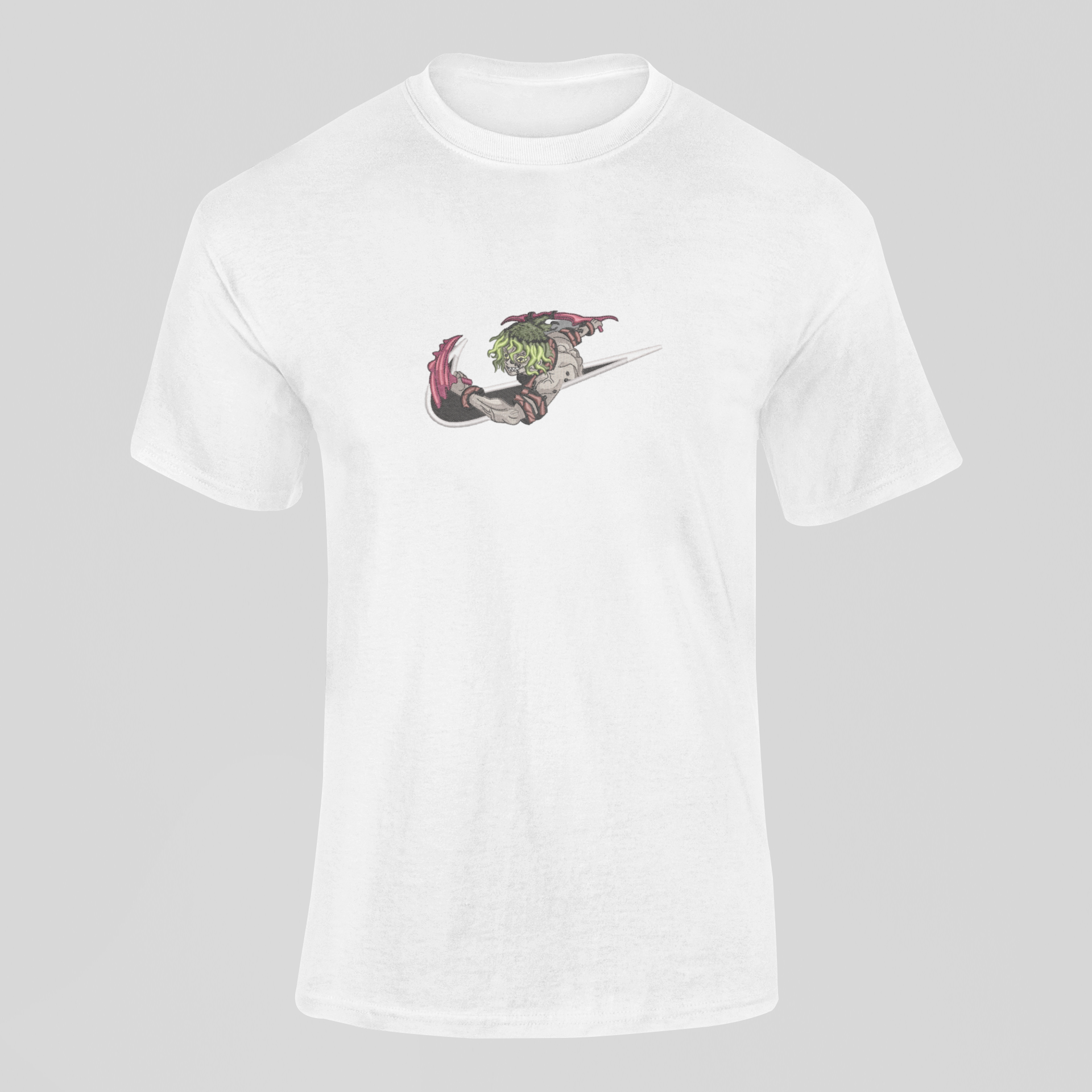 Gyutaro Nike Custom 5 | Demon Slayer | T-Shirt Brodé