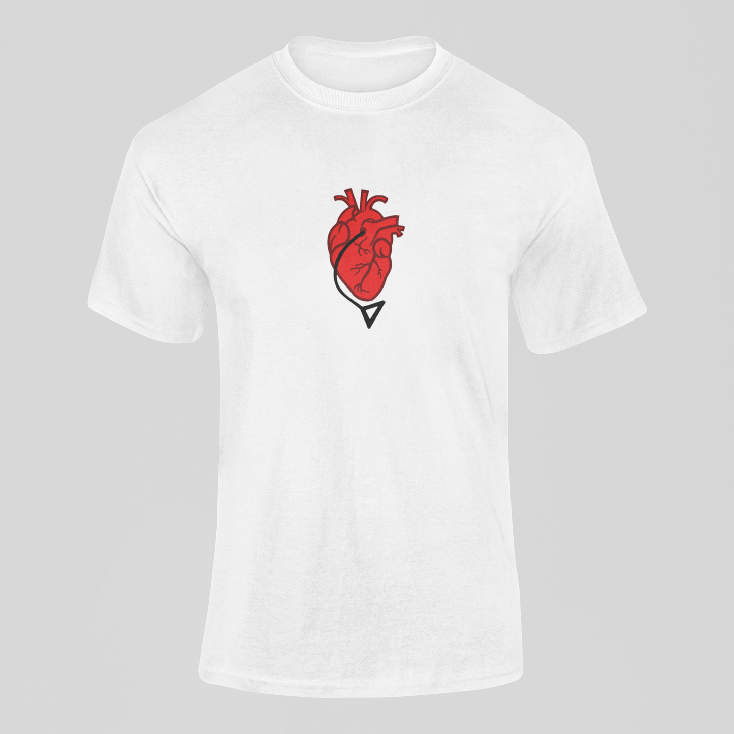 Denji Heart Pochita Custom | Chainsaw Man | T-shirt Brodé