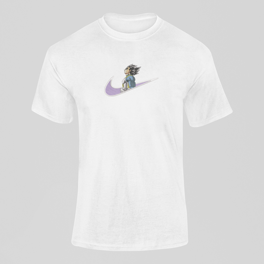 Vegeta Nike Rain Custom | Dragon Ball | T-shirt Brodé