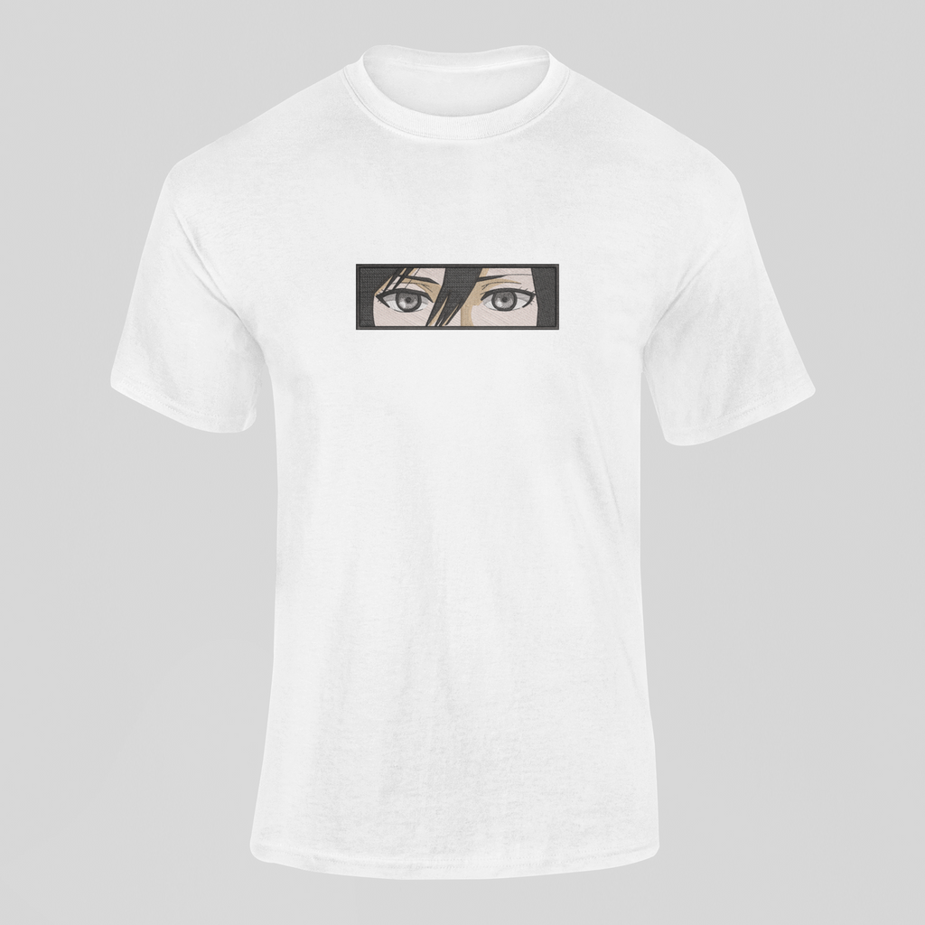 Mikasa Ackerman Eyes Custom 11 | L'Attaque des Titans | T-shirt Brodé