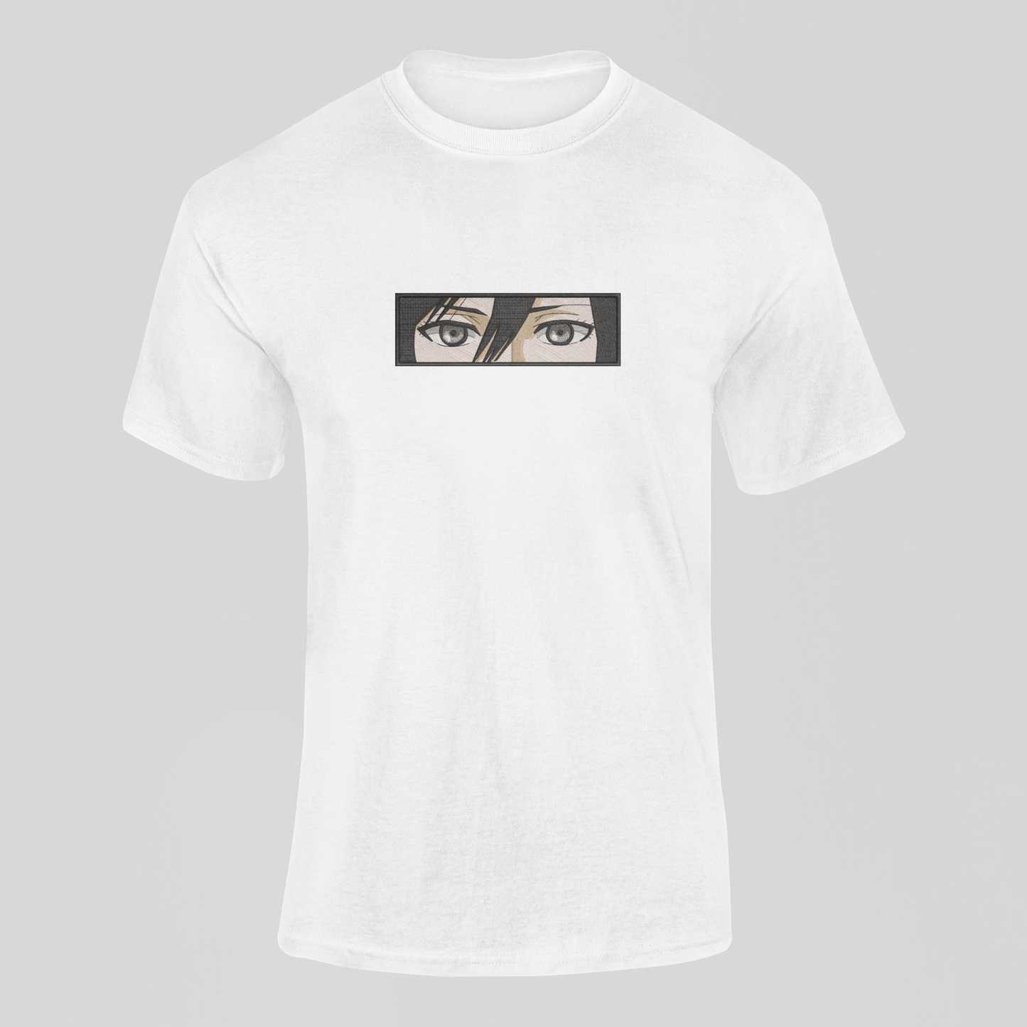 Mikasa Ackerman Eyes Custom | L'Attaque des Titans | T-shirt Brodé