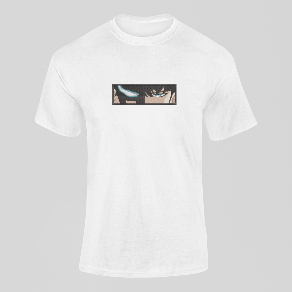Sung Jin Woo Eyes Custom 4 | Solo Leveling | T-shirt Brodé