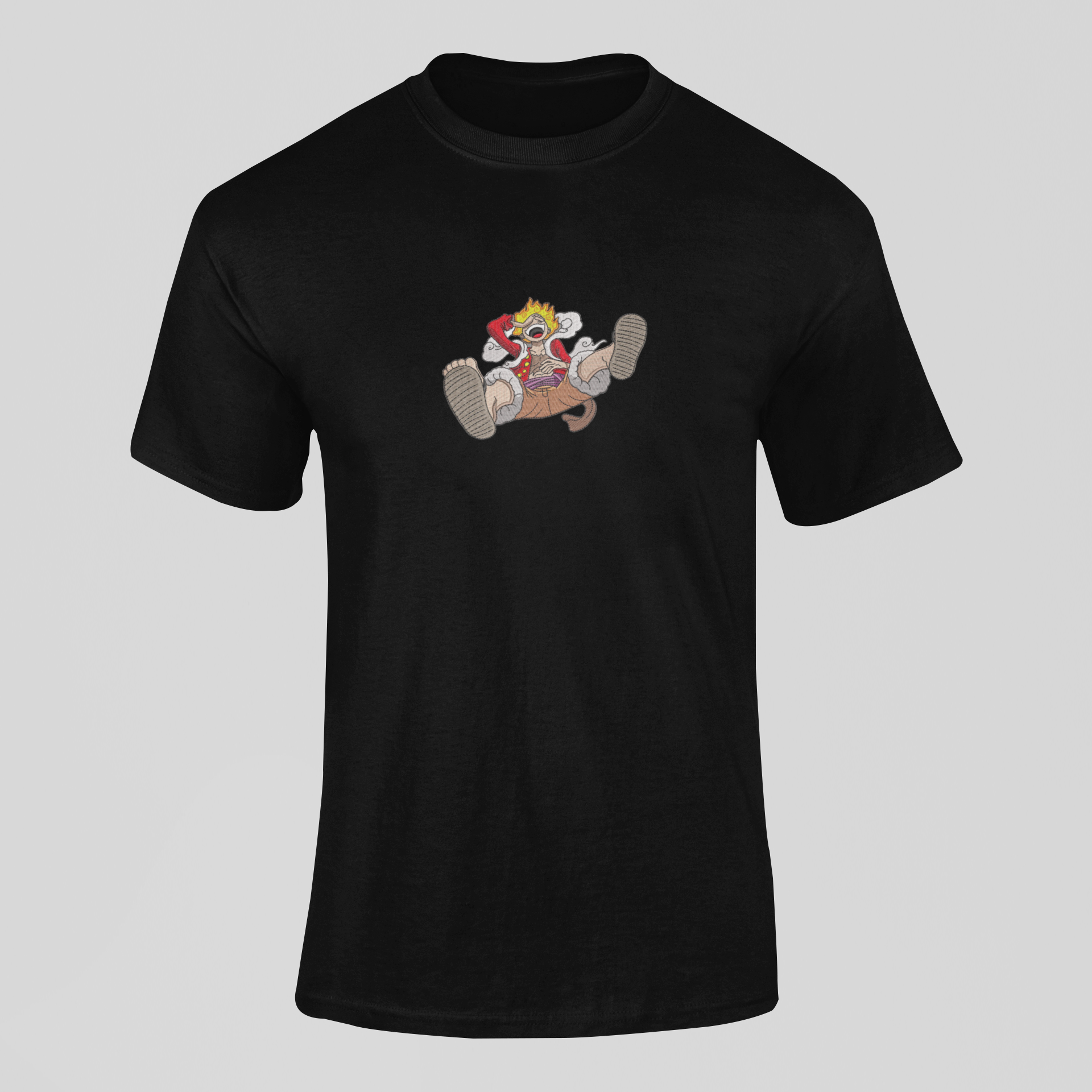 Luffy Gear 5 Custom 15 | One Piece | T-Shirt Brodé