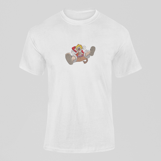 Luffy Gear 5 Custom | One Piece | T-Shirt Brodé