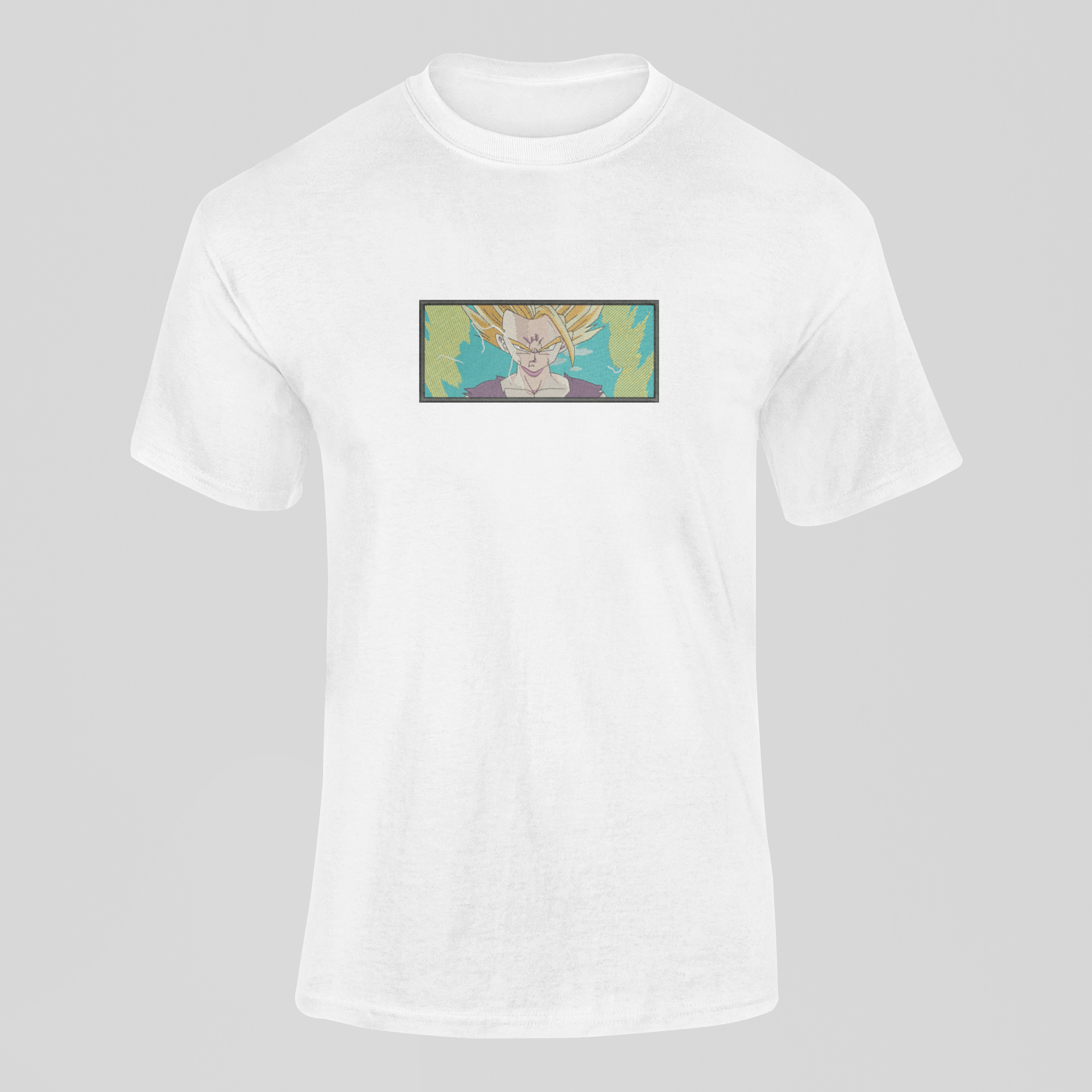 Gohan super sayan Custom 5 | Dragon Ball | T-shirt Brodé