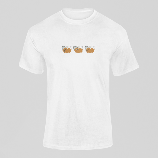 Pochita Custom | Chainsaw Man | T-shirt Brodé