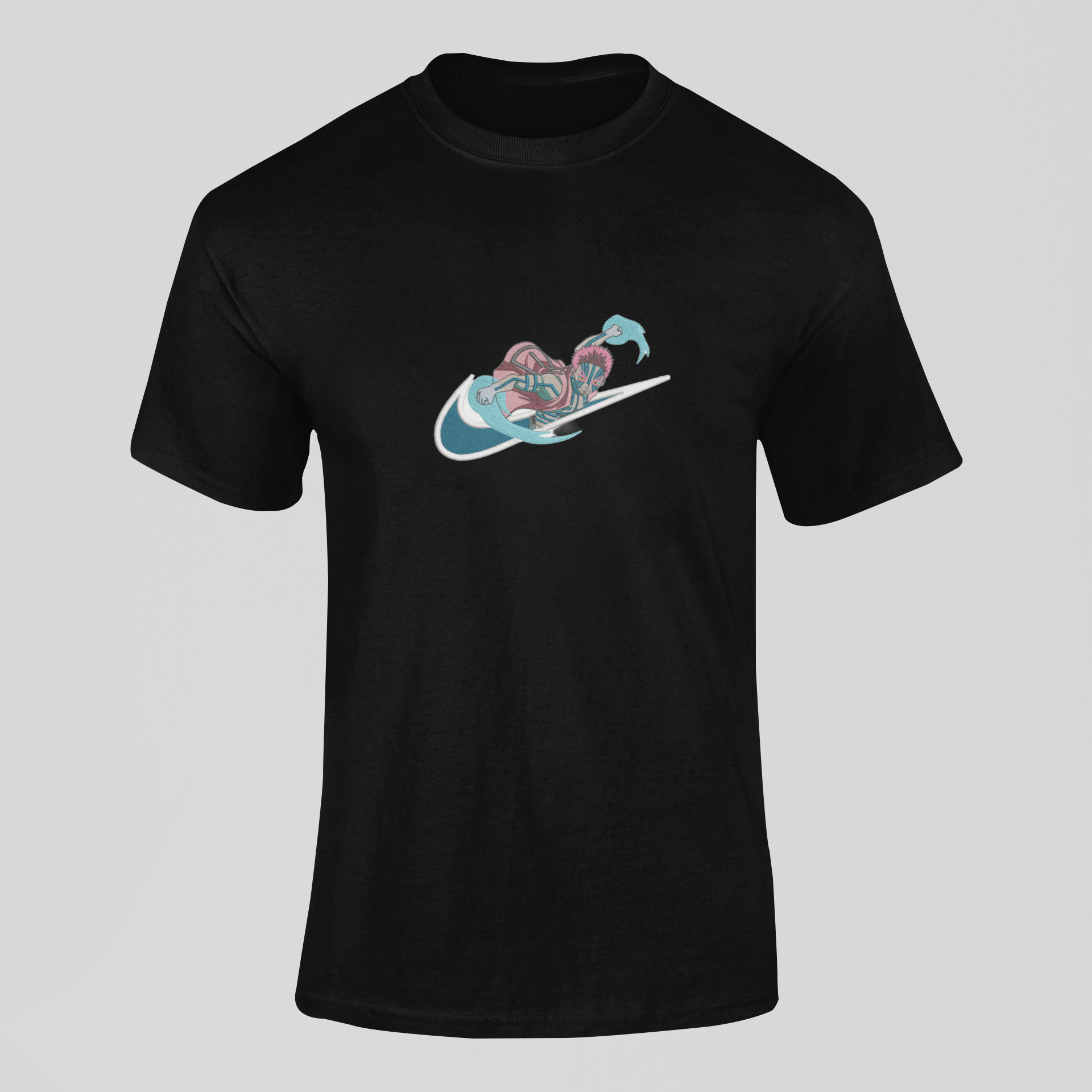 Akaza Nike Custom 11 | Demon Slayer | T-Shirt Brodé