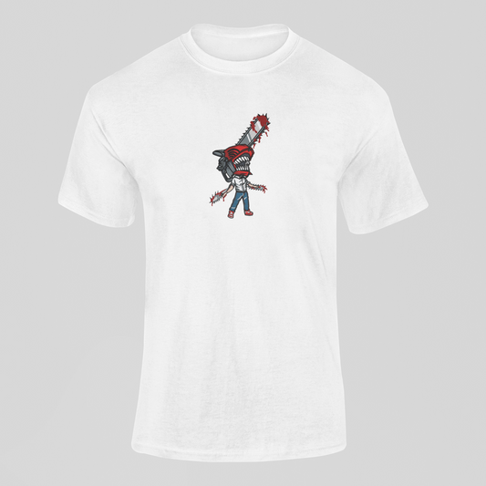 Denji Custom | Chainsaw Man | T-shirt Brodé