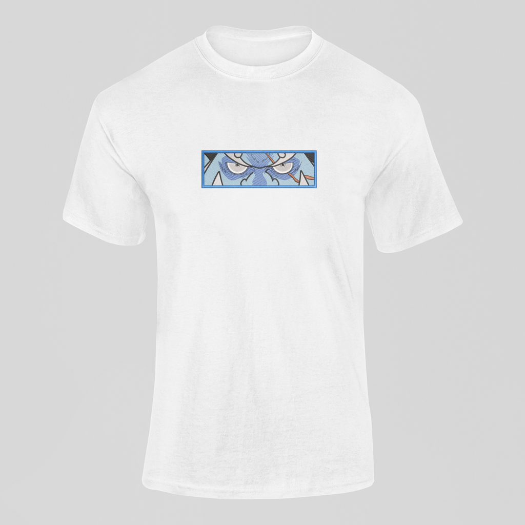 Jinbe Eyes Custom 12 | One Piece | T-Shirt Brodé
