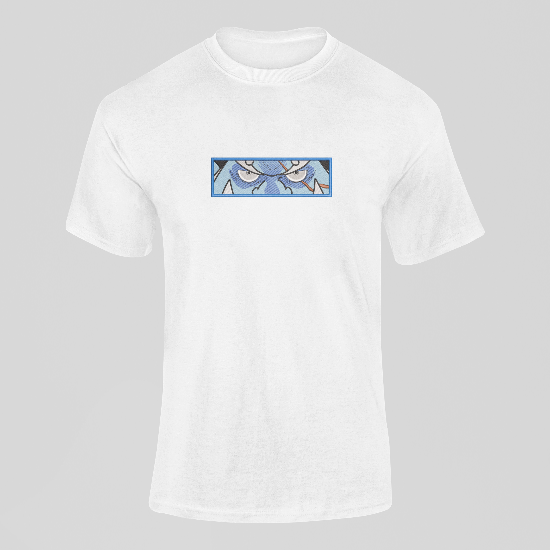 Jinbe Eyes Custom 12 | One Piece | T-Shirt Brodé