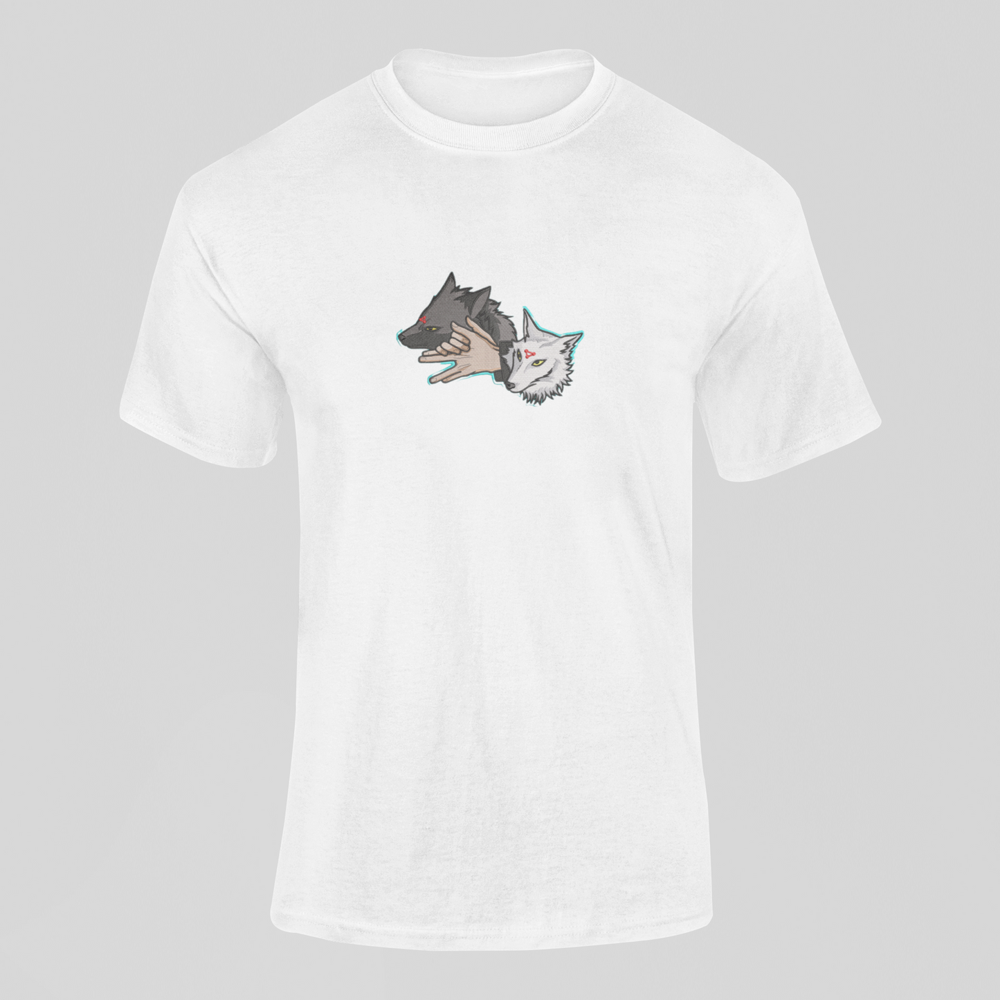 Chiens Megumi Custom | Jujutsu Kaisen | T-shirt Brodé