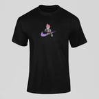 Goku Black SSJ Rose Nike Custom 10 | Dragon Ball | T-shirt Brodé