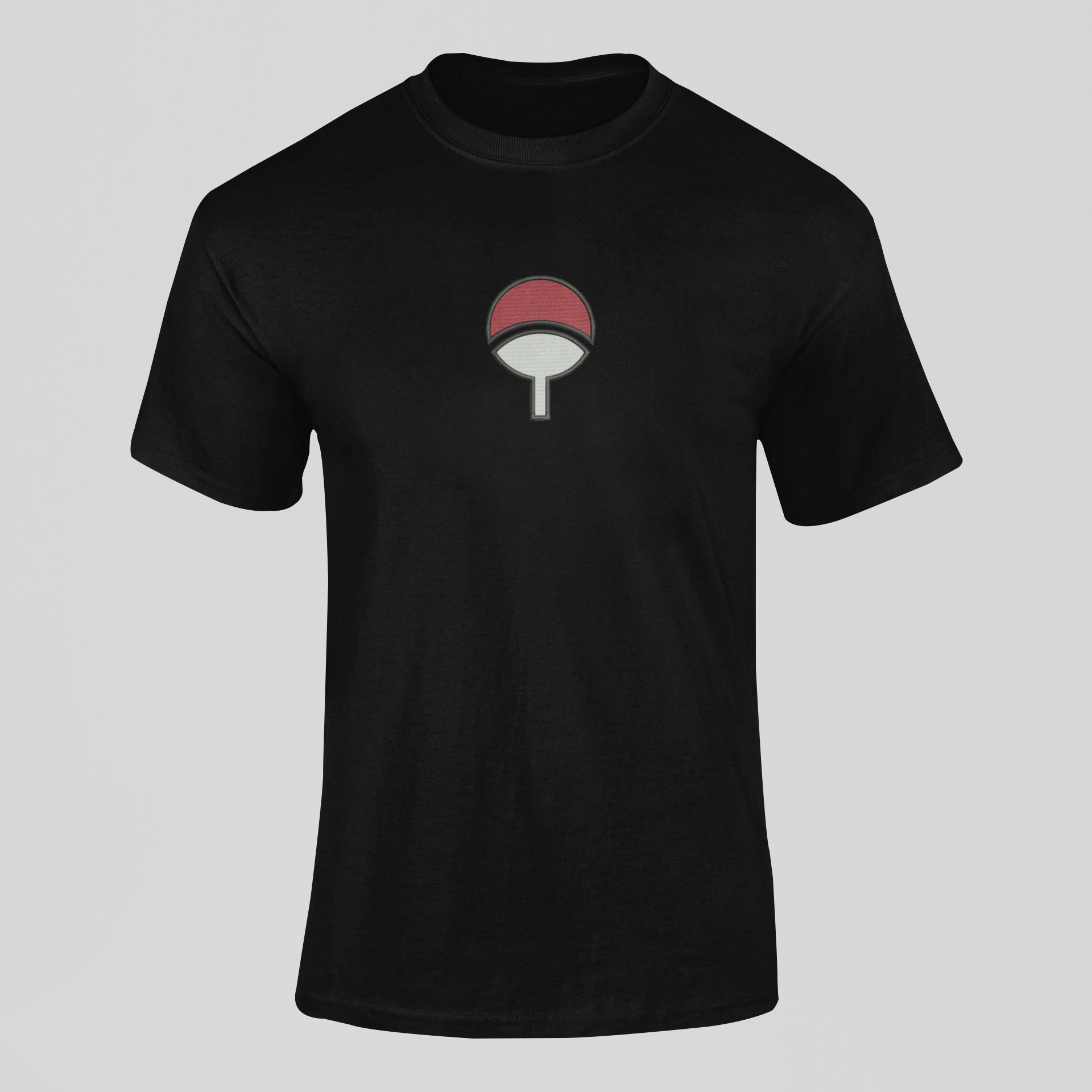 Clan Uchiwa Custom 1 | Naruto | T-shirt Brodé