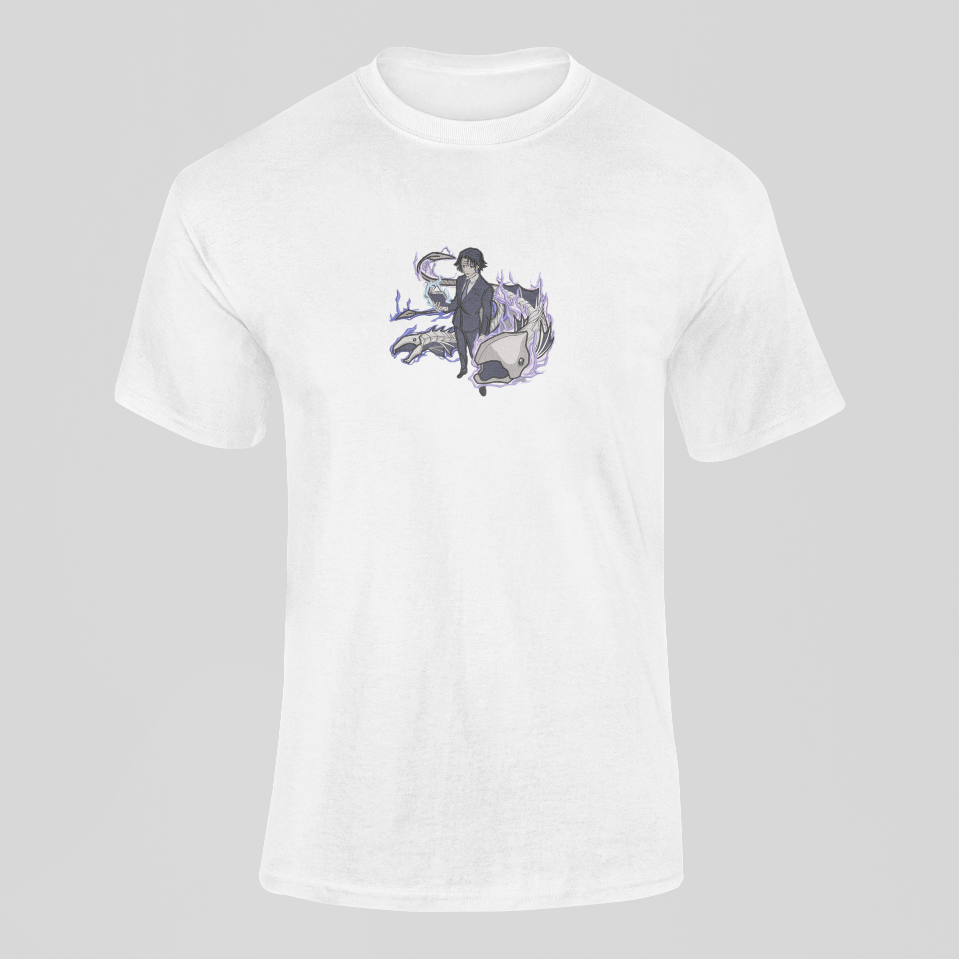 Kuroro Lucifer Custom 8 | Hunter X Hunter | T-shirt Brodé
