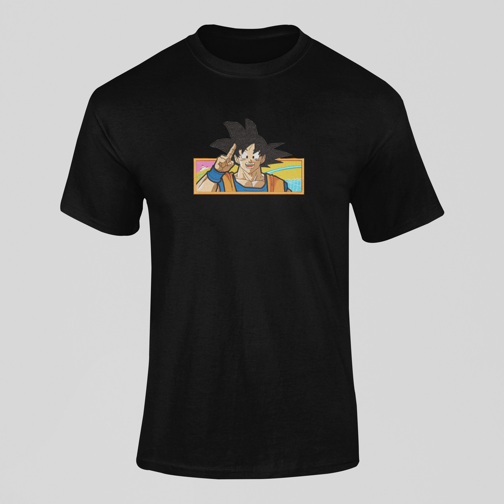 Son Goku Custom 16 | Dragon Ball | T-shirt Brodé